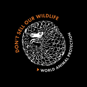 Pangolin Cap: Don't Sell Our Wildlife Design