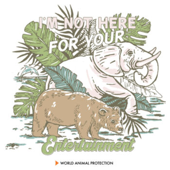 Mouse pad: I'm Not Here For Your Entertainment Design