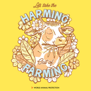 Mug: Let's Take The Harming Out Of Farming Design