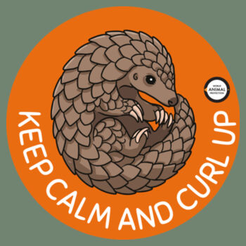 Kids Tee: Keep Calm and Curl Up Design