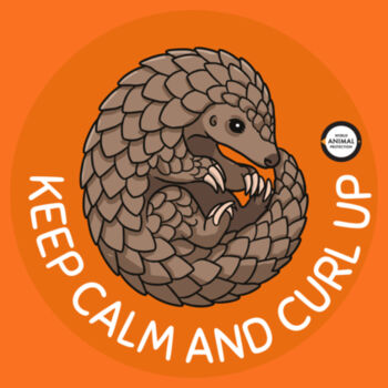 Mug: Keep Calm and Curl Up Design