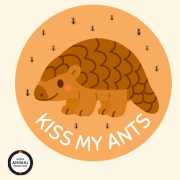 Tote bag: Kiss My Ants Design