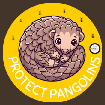 Men's Hoodie: Protect Pangolins Design