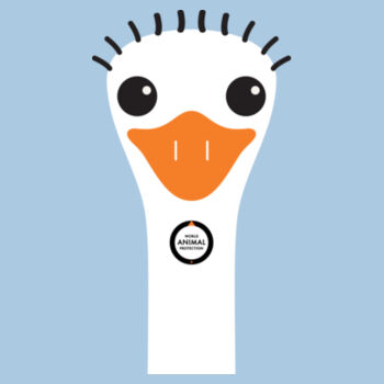 Kids Hoodie: Ostrich Design