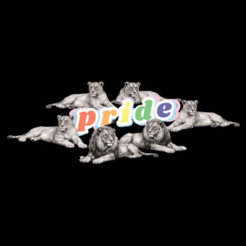 PRIDE: Lions Men's T-shirt Design