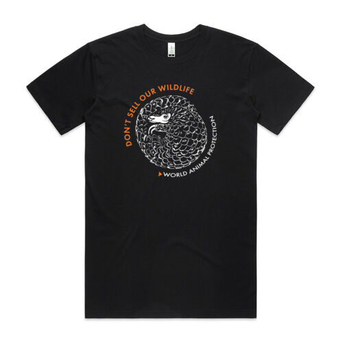 Organic cotton t-shirt (men) - Pangolins Thumbnail