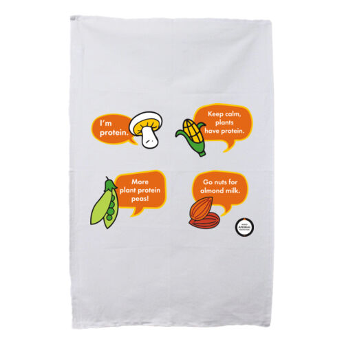 Plant protein please! - Tea Towel Thumbnail