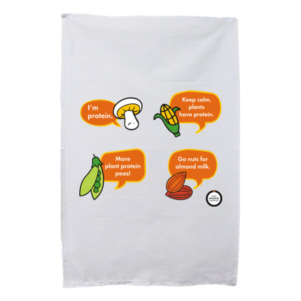 Plant protein please! - Tea Towel Thumbnail