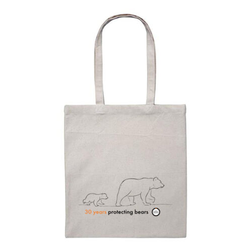 Heavy tote bag: 30 years protecting bears Thumbnail