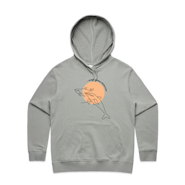 Women's premium hoodie: Dolphins Thumbnail