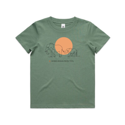 Kids youth t-shirt - Elephants Thumbnail