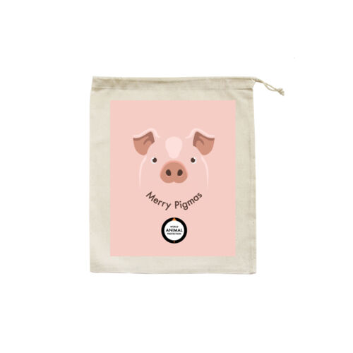 Small Christmas Eve bag: Merry Pigmas Thumbnail