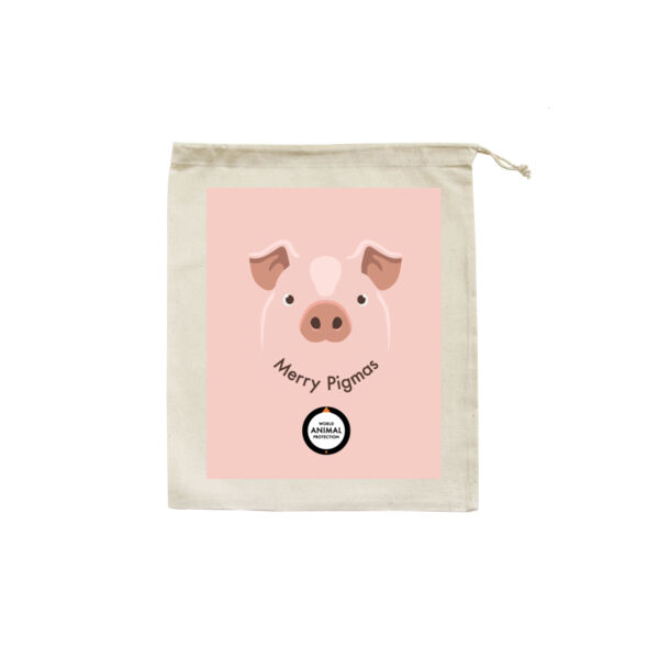 Small Christmas Eve bag: Merry Pigmas Thumbnail