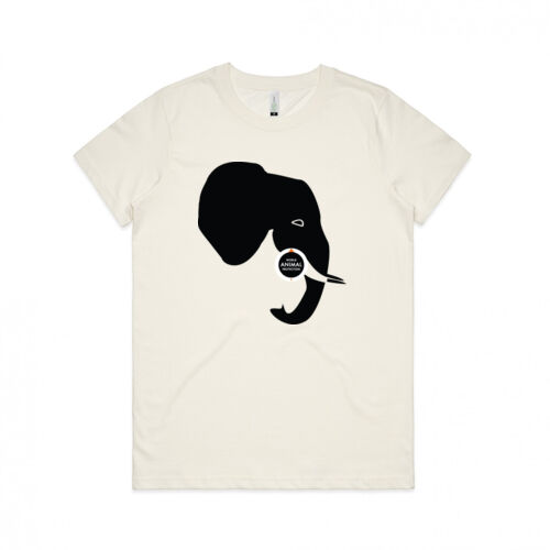 Women's Organic Tee: Elephant Thumbnail