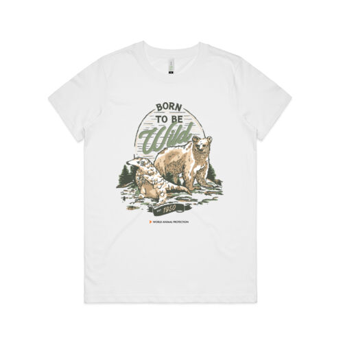 Women's Organic Tee: Born to be Wild Thumbnail