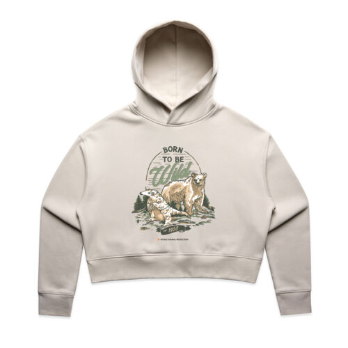 Women's Relax Crop Hood: Born to be Wild Thumbnail