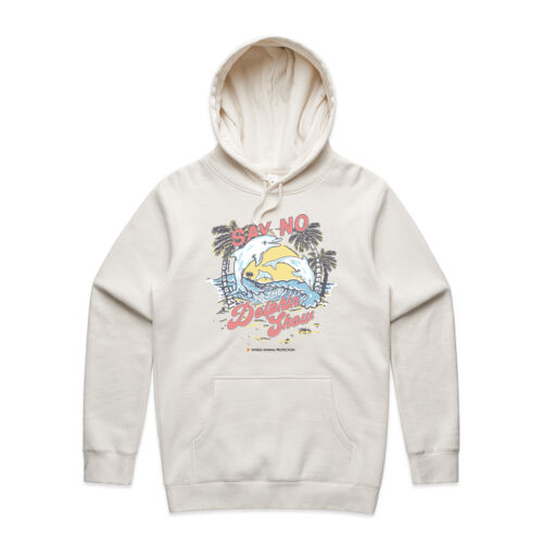 Men's organic hoodie: Say No to the Dolphin Show Thumbnail