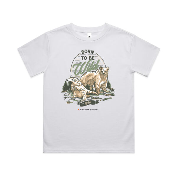Born to be Wild: Kids t-shirt Thumbnail