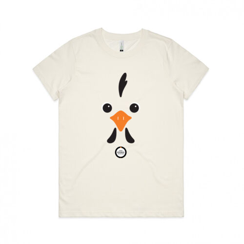 Women's Organic Tee: Chicken Thumbnail