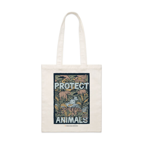Tote bag: Protect Animals Thumbnail