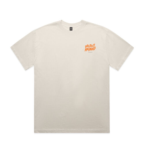 Men's Heavy Faded Tee: Protect Animals Thumbnail