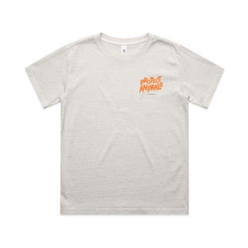 Protect Animals Logo: Kid's Heavy Faded T-shirt Thumbnail
