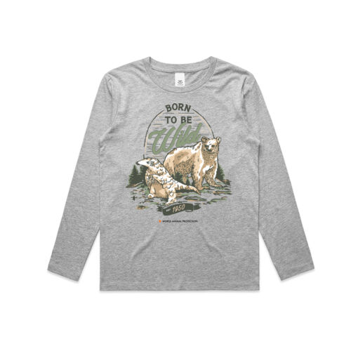 Kids Long Sleeve Tee: Born to be Wild Thumbnail