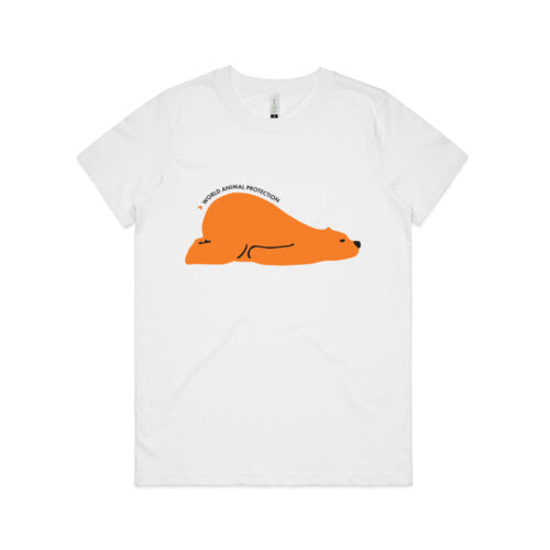 Women's Organic Tee: Sleeping Bear Thumbnail