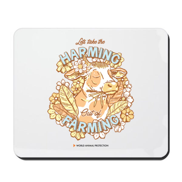 Mouse pad: Let's Take The Harming Out OF Farming Thumbnail