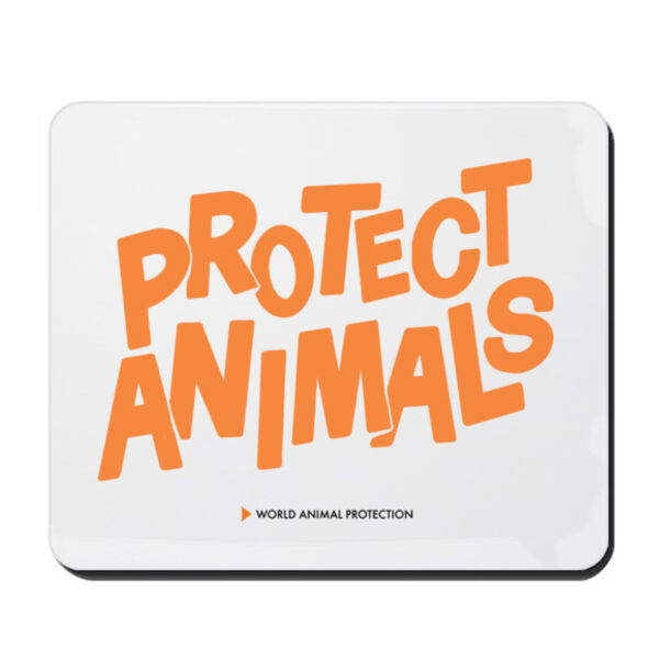 Mouse pad: Protect Animals Thumbnail