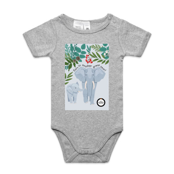 Infant Baby One-Piece: Ears to another great year! Thumbnail