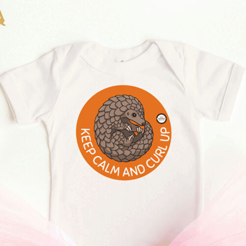 Infant Wee Tee: Keep Calm and Curl Up Thumbnail
