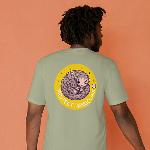 Men's Tee: Protect Pangolins Thumbnail