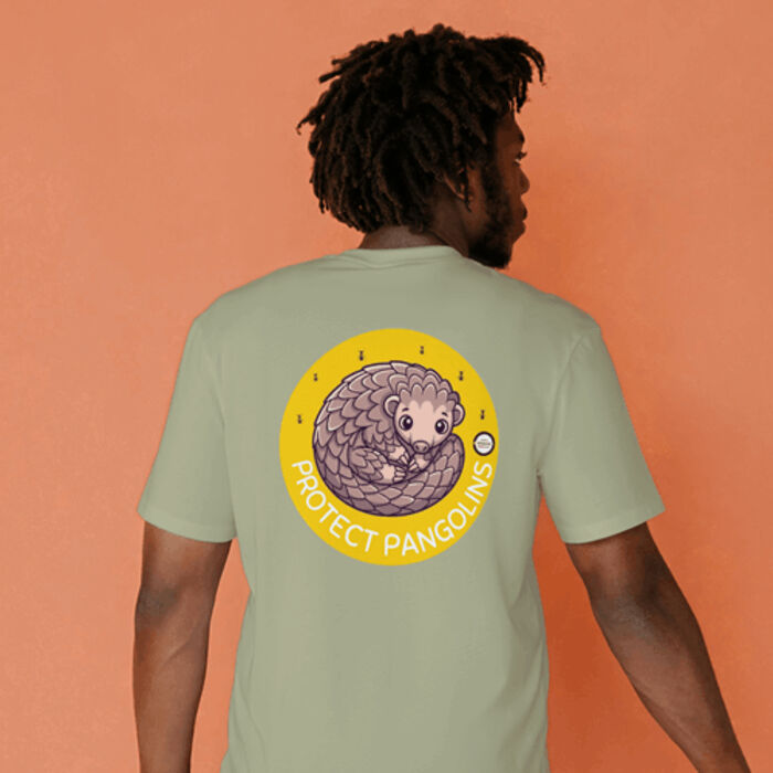 Men's Tee: Protect Pangolins Thumbnail