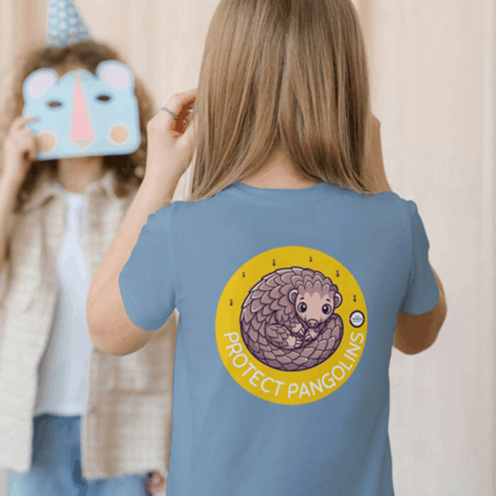 Kids Tee: Protect Pangolins Thumbnail