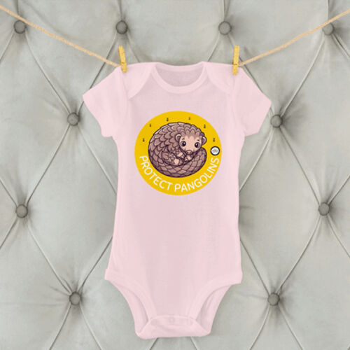 Infant Baby One-Piece: Protect Pangolins Thumbnail