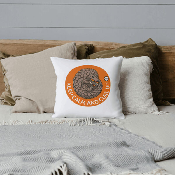Cushion Cover: Keep Calm and Curl Up Thumbnail