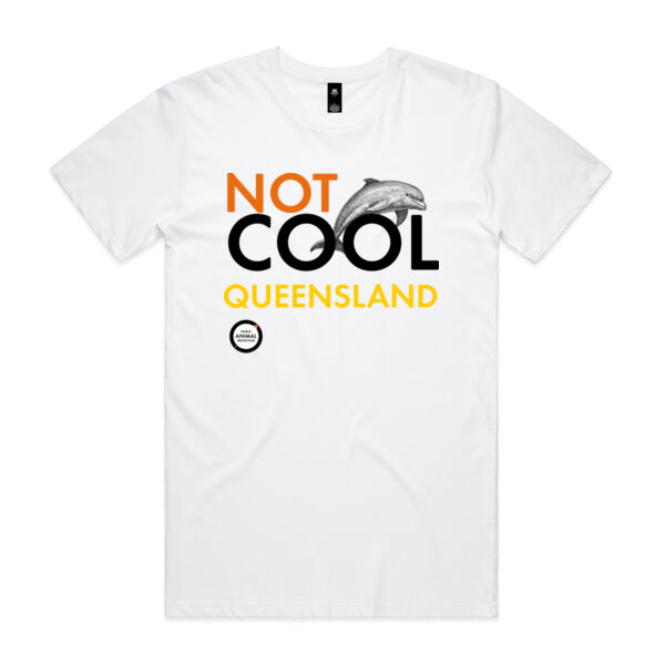 Men's Tee: Not Cool Queensland - Dolphin Thumbnail