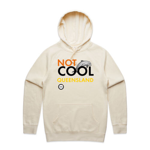 Men's Hoodie: Not Cool Queensland - Dolphin Thumbnail