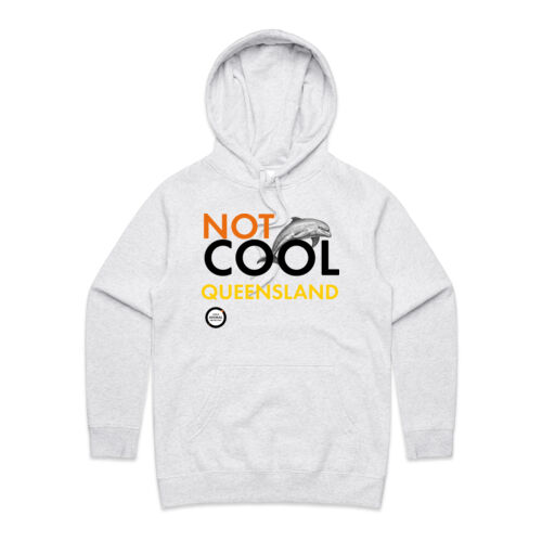 Women's Hoodie: Not Cool Queensland - Dolphin Thumbnail