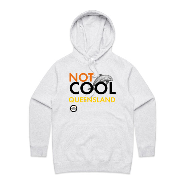 Women's Hoodie: Not Cool Queensland - Dolphin Thumbnail