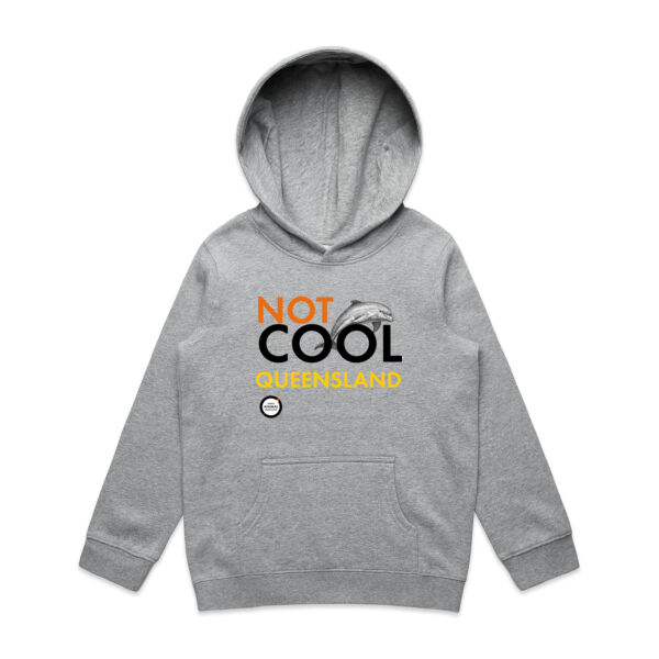 Kids Hoodie: Not Cool Queensland - Dolphin Thumbnail