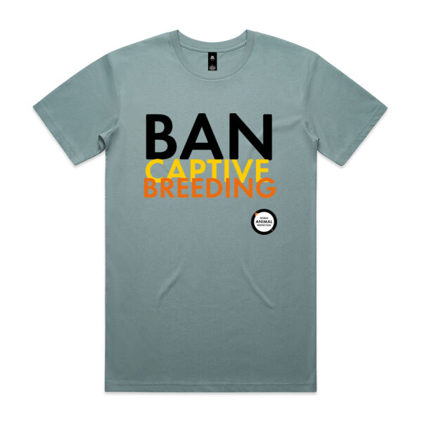 Men's Tee: Ban Captive Breeding Thumbnail