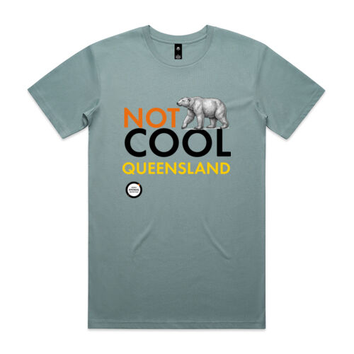 Men's Tee: Not Cool Queensland - Polar Bear Thumbnail