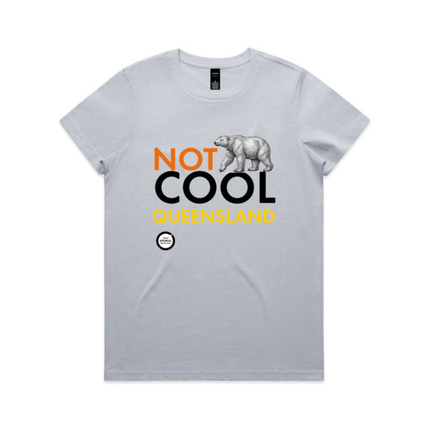 Women's Tee: Not Cool Queensland - Polar Bear Thumbnail