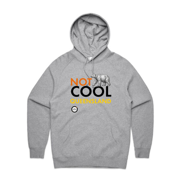 Men's Hoodie: Not Cool Queensland - Polar Bear Thumbnail