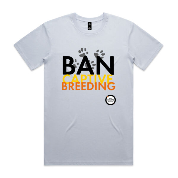 Men's Tee: Ban Captive Breeding - Paws Thumbnail