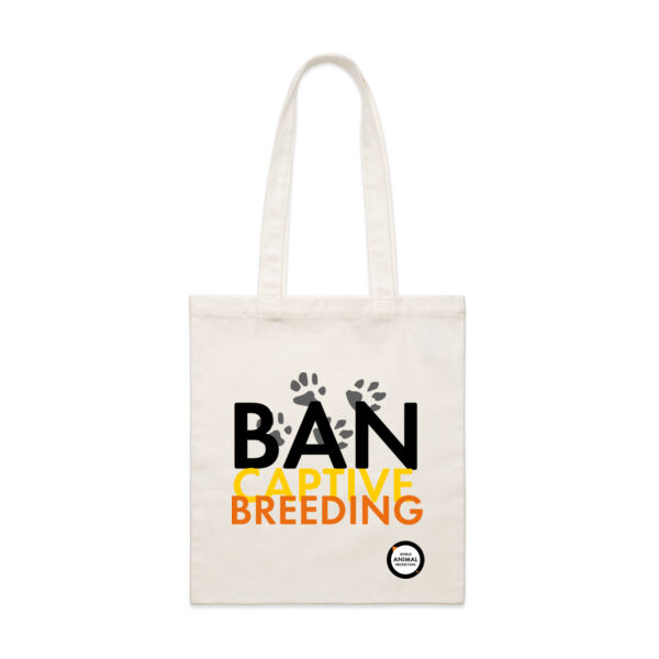 Tote bag: Ban Captive Breeding - Paws Thumbnail