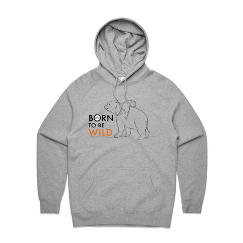 Men's Hoodie: Bears - Born to be Wild Thumbnail