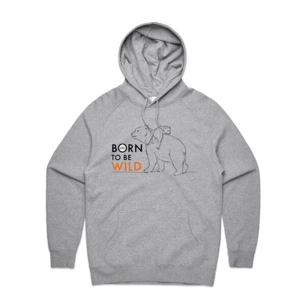 Men's Hoodie: Bears - Born to be Wild Thumbnail